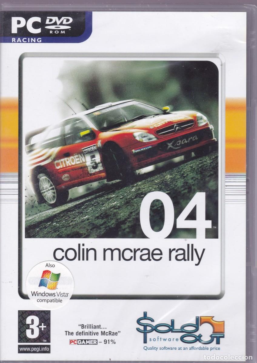 Videojuegos y Consolas: COLIN MCRAE 04 PC DVD ROM 2004 UK VINTAGE NUEVO SIN ABRIR COMPLETO OPORTUNIDAD