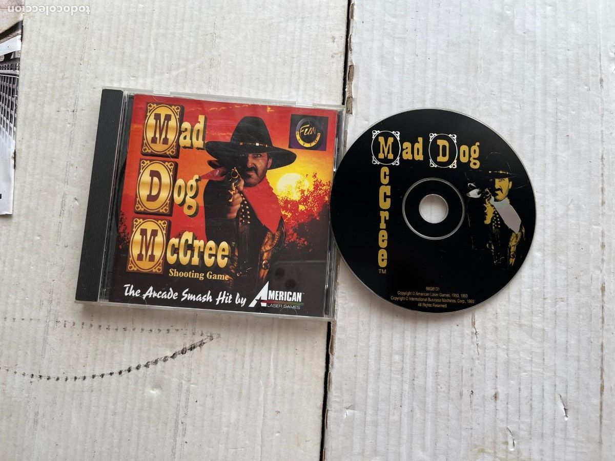 Videojuegos y Consolas: MAD DOG MC CREE SHOOTING GAME JUSTICIEROS - PC CD ROM KREATEN