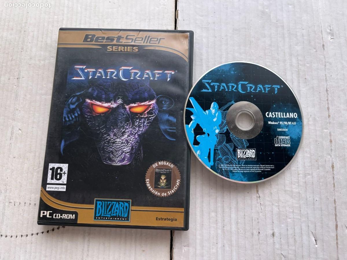 Videojuegos y Consolas: STARCRAFT STAR CRAFT 1 - PC CD ROM KREATEN