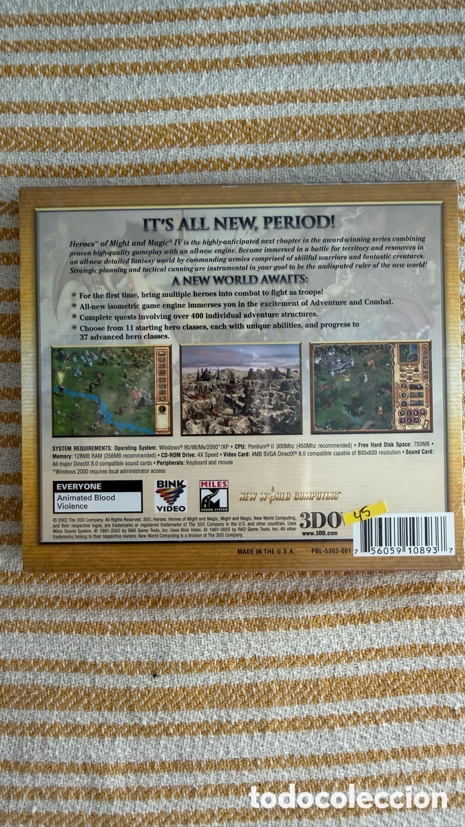 Videojuegos y consolas: Heros might & magic IV - Foto 2