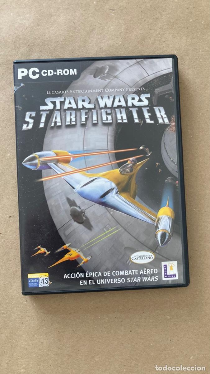 Videojuegos y Consolas: VIDEOJUEGO Star Wars STARFIGHTER - LUCASARTS ENTERTAINMENT PC CD ROM