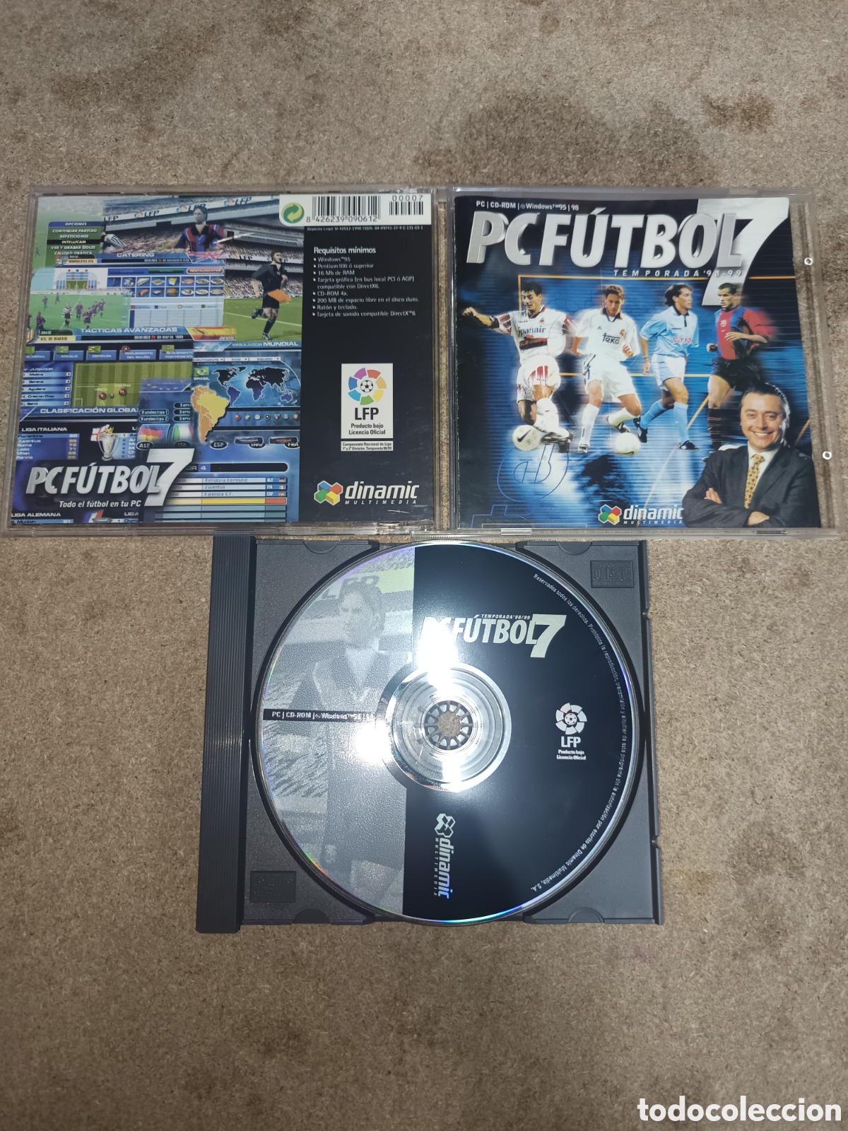 Videojuegos y Consolas: PC CD PC FUTBOL 7 TEMPORADAS 98-99 PAL ESP