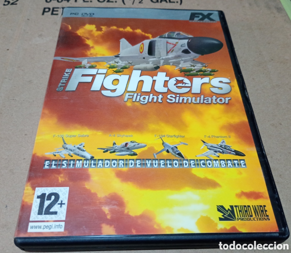 Videojuegos y Consolas: Strike fighters flight simulator PC DVD ROM