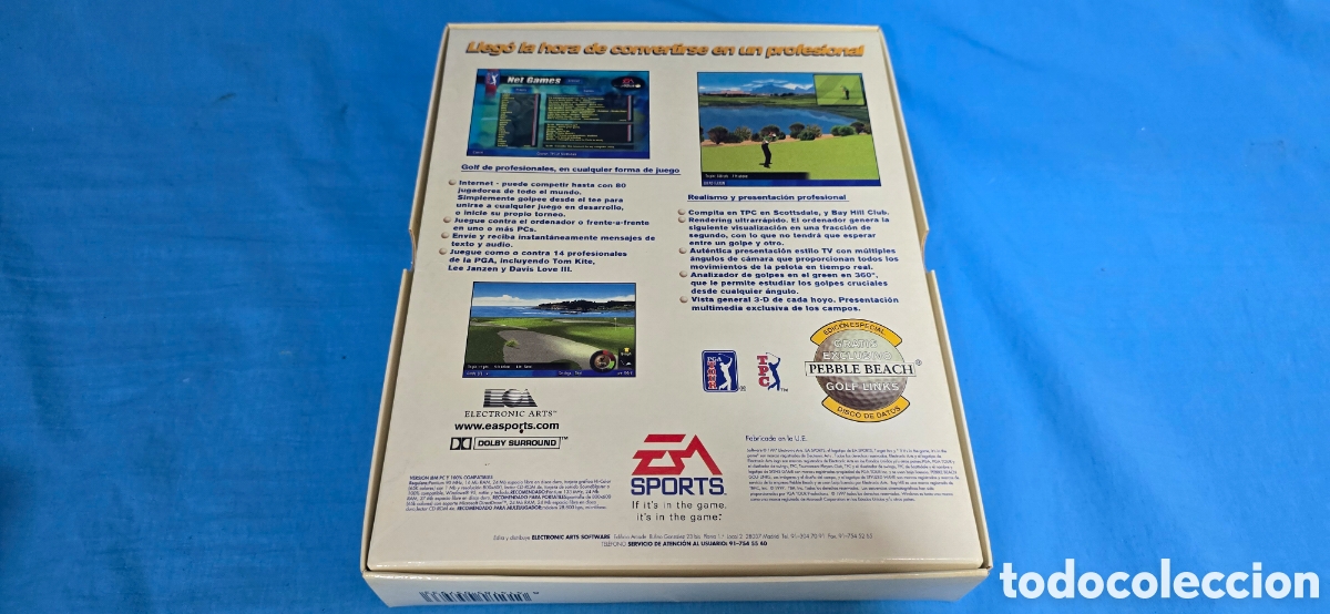 Videojuegos y consolas: JUEGO PARA PC CD ROM PGA TOUR PRO WINDOWS 95 - Foto 4