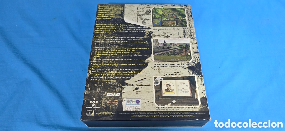 Videojuegos y consolas: JUEGO PARA PC TYCOON RAILROAD II - Foto 4