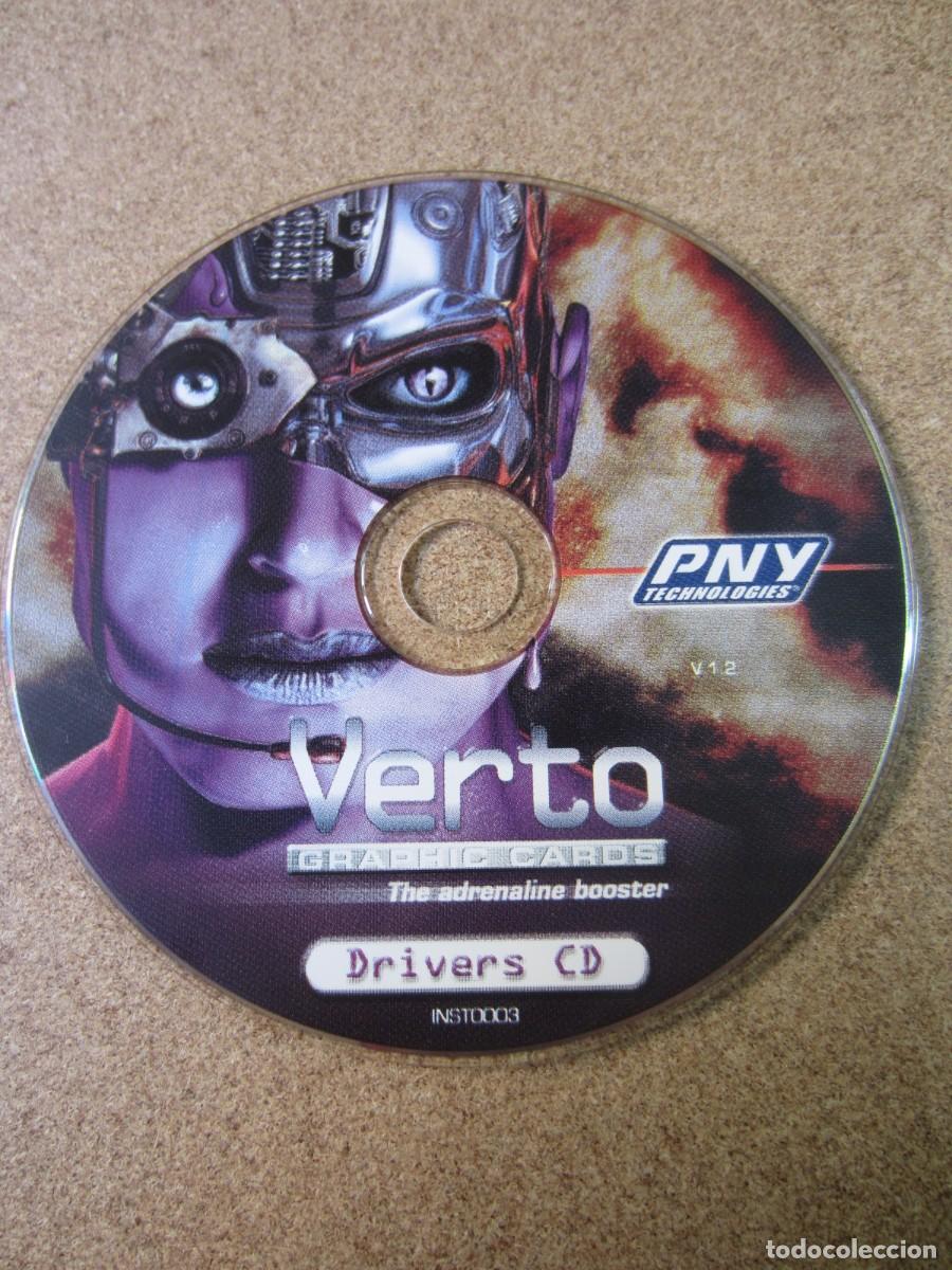 Videojuegos y Consolas: Disco CD Instalaci&oacute;n Drivers Tarjetas Gr&aacute;ficas PNY Technologies Verto 1.2