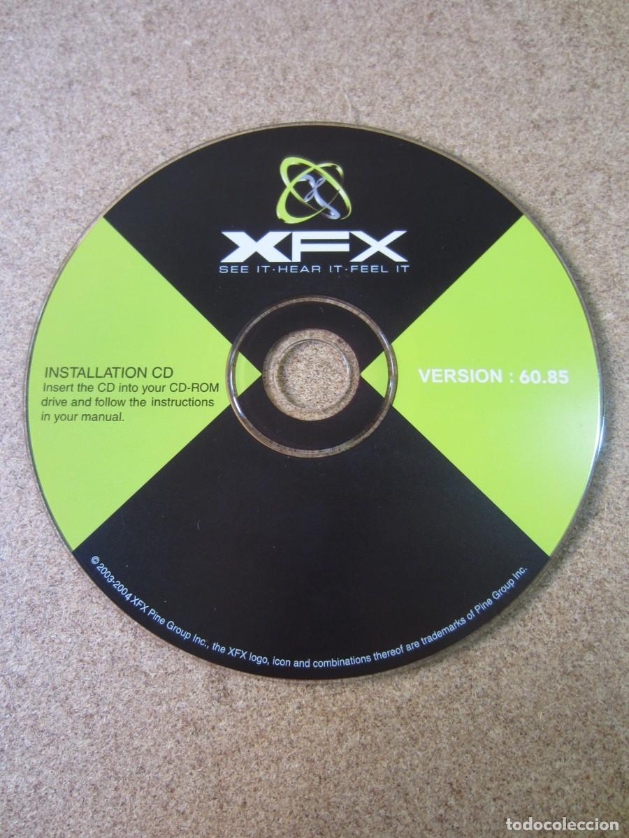 Videojuegos y Consolas: Disco CD Instalaci&oacute;n Drivers Tarjetas Gr&aacute;ficas XFX NVIDIA GeForce 60.85