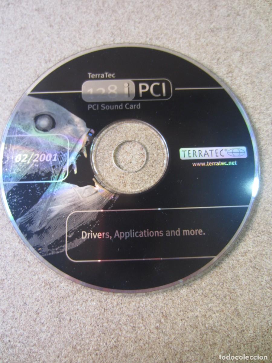 Videojuegos y Consolas: Disco CD Instalaci&oacute;n Drivers Tarjeta Sonido TerraTec 128i PCI Chipset ESS Solo-1 ES1938 ES1946