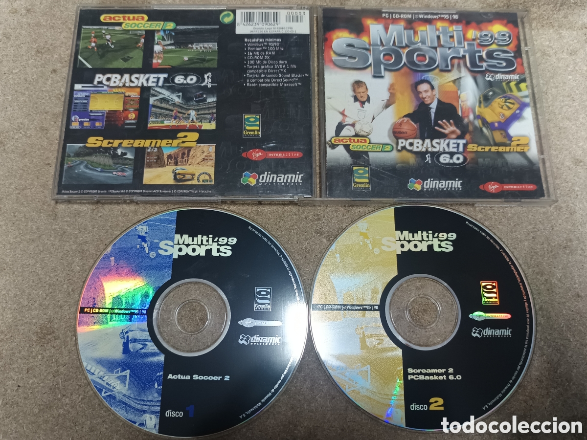 Videojuegos y Consolas: PC CD MULTI SPORTS 99 PAL ESP