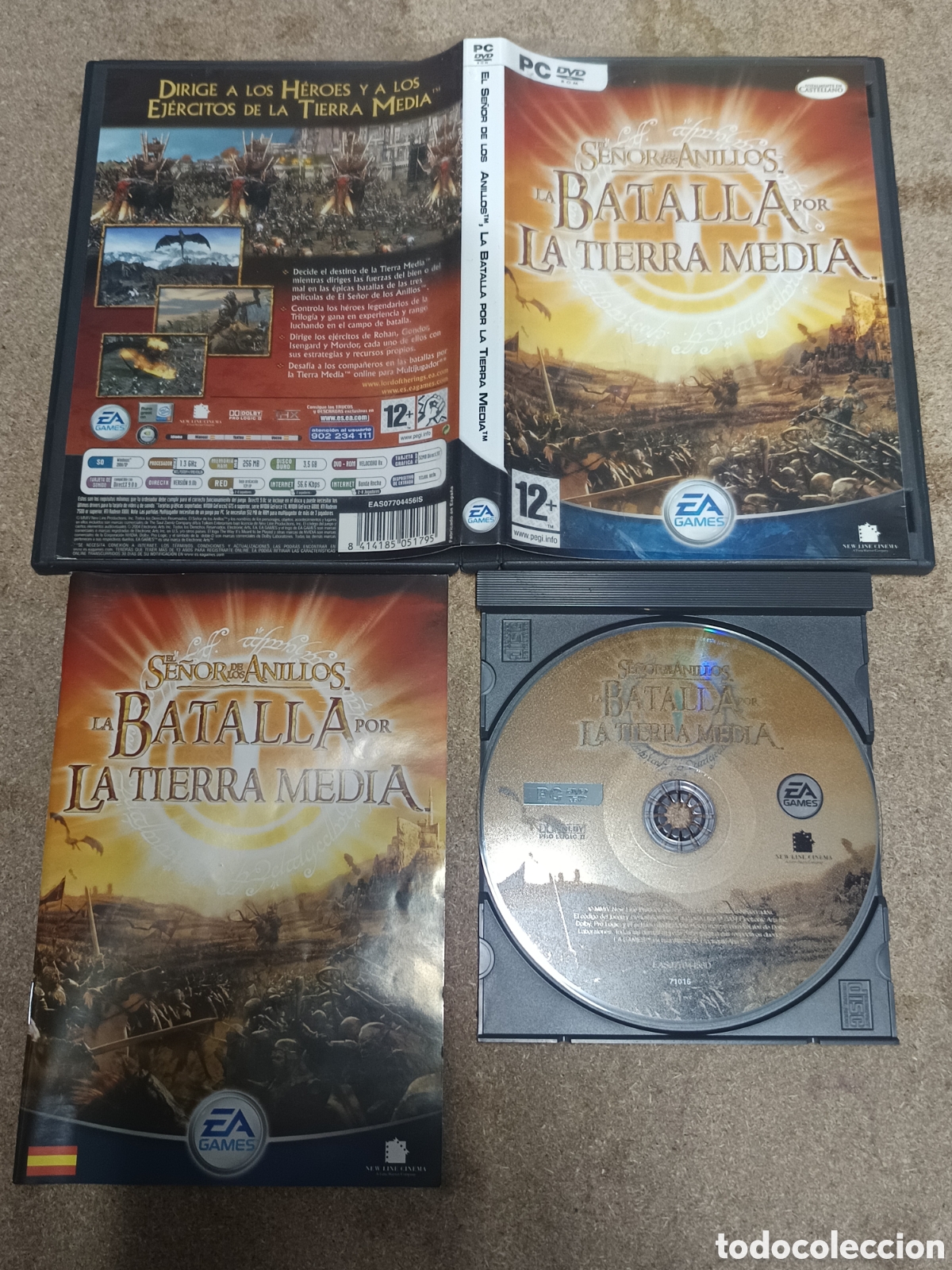Videojuegos y Consolas: PC ESDLA BATALLA POR LA TIERRA MEDIA PAL ESP COMPLETO