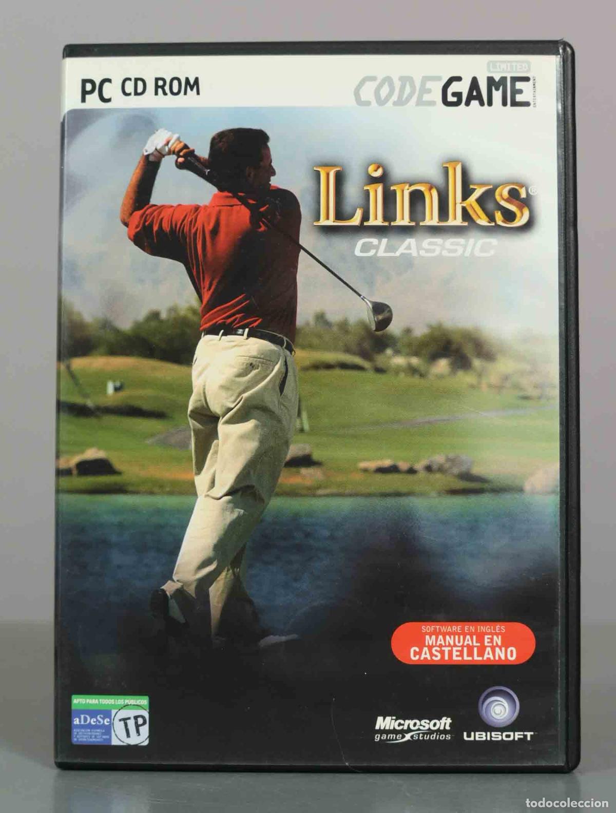 Videojuegos y consolas: PC CD-ROM. Links Classic - Code Game - Microsoft, Ubisoft - Foto 1