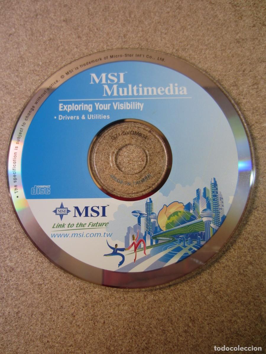 Videojuegos y Consolas: Disco CD Instalaci&oacute;n Drivers MSI Multimedia 3D Turbo Experience