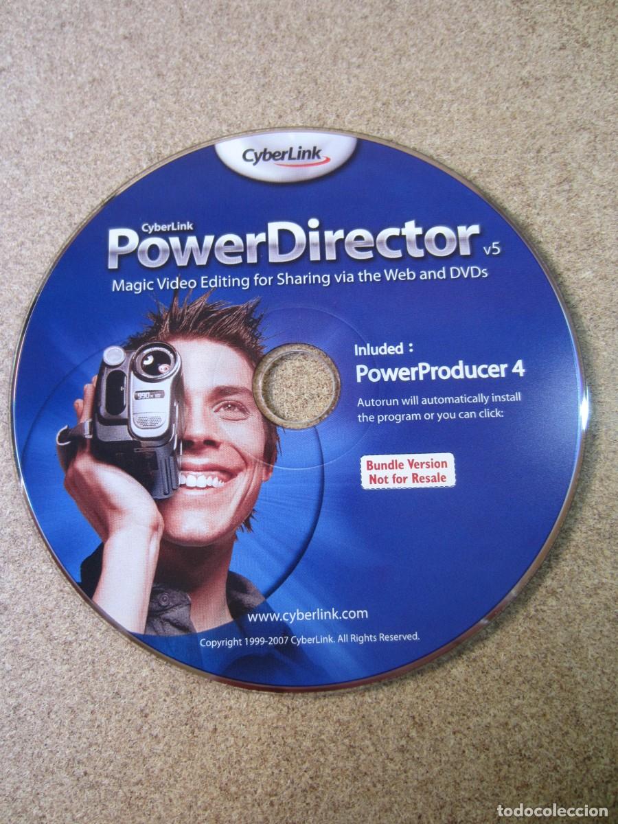 Videojuegos y Consolas: Disco CD Instalaci&oacute;n Drivers CyberLink PowerDirector 5 PowerProducer 4