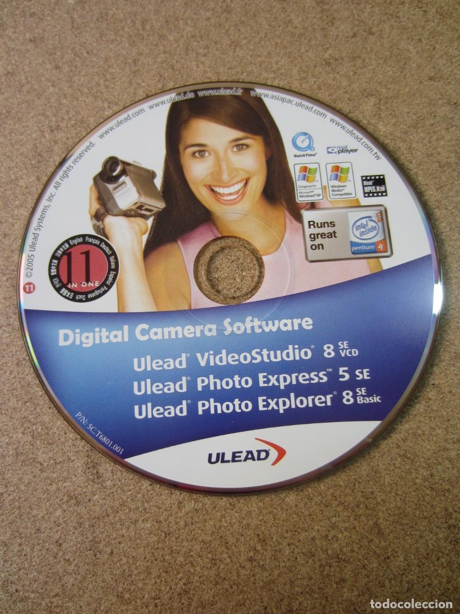 Videojuegos y Consolas: Disco CD Instalaci&oacute;n Drivers Ulead VideoStudio 8 SE, Photo Express 5 SE y Photo Explorer 8 SE Basic