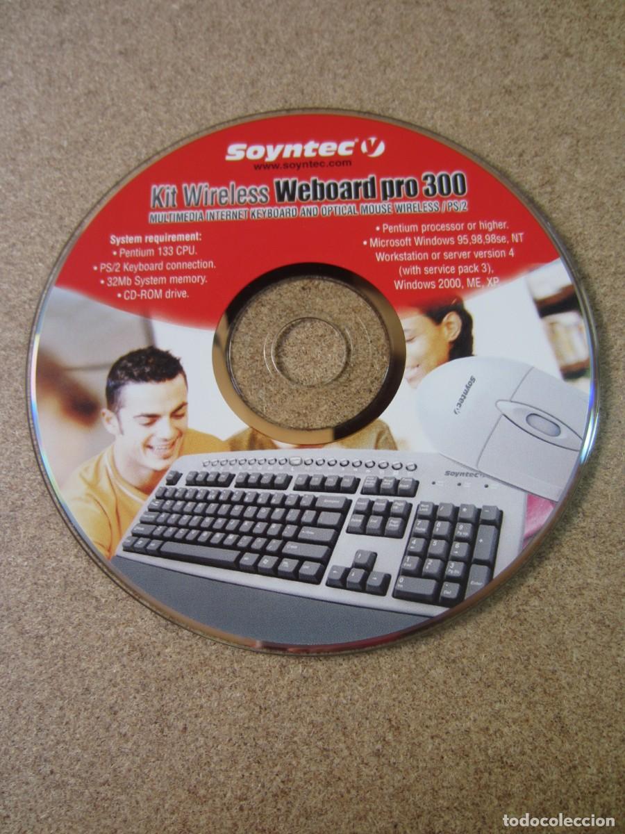 Videojuegos y Consolas: Disco CD Instalaci&oacute;n Drivers Soyntec Kit Wireless Weboard Pro 300