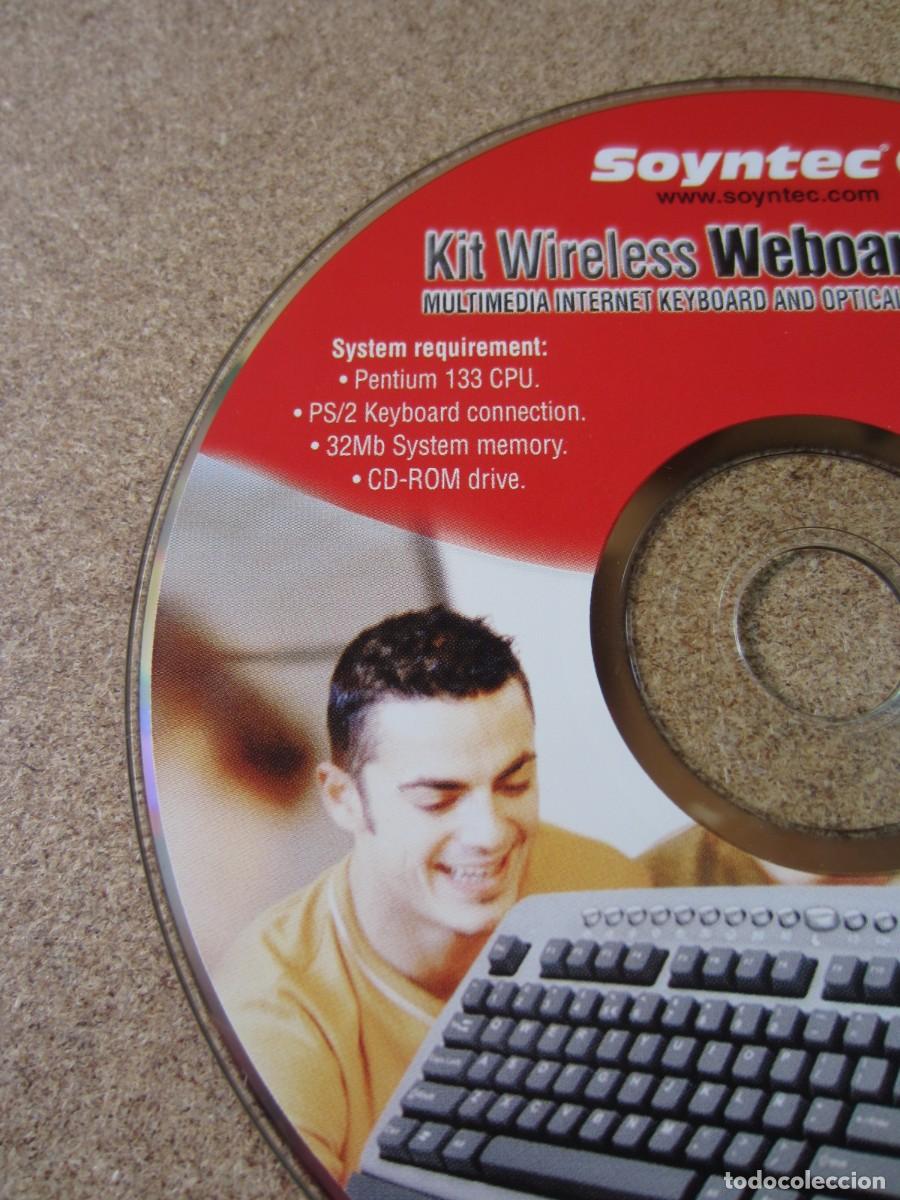 Videojuegos y consolas: Disco CD Instalaci&oacute;n Drivers Soyntec Kit Wireless Weboard Pro 300 - Foto 2