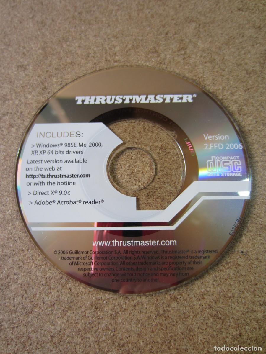 Videojuegos y consolas: Mini Disco CD Instalaci&oacute;n Drivers Thrustmaster Force Feedback 2.FFD 2006 - Foto 1