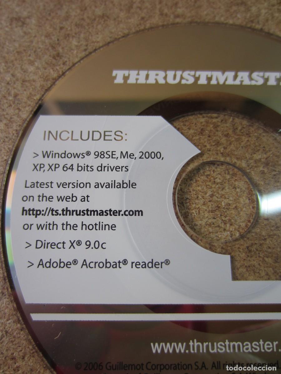 Videojuegos y consolas: Mini Disco CD Instalaci&oacute;n Drivers Thrustmaster Force Feedback 2.FFD 2006 - Foto 2