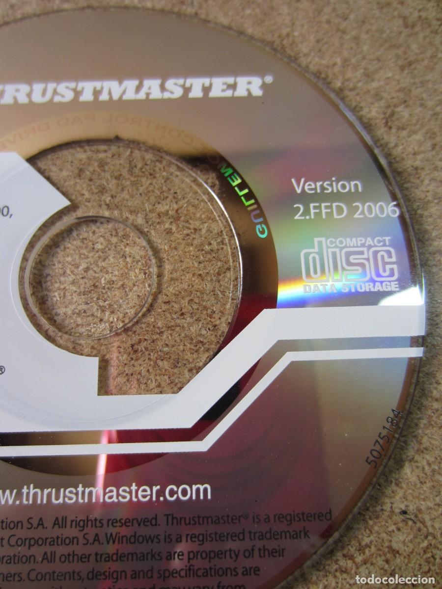 Videojuegos y consolas: Mini Disco CD Instalaci&oacute;n Drivers Thrustmaster Force Feedback 2.FFD 2006 - Foto 3