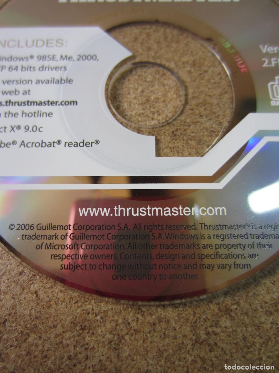 Videojuegos y consolas: Mini Disco CD Instalaci&oacute;n Drivers Thrustmaster Force Feedback 2.FFD 2006 - Foto 5