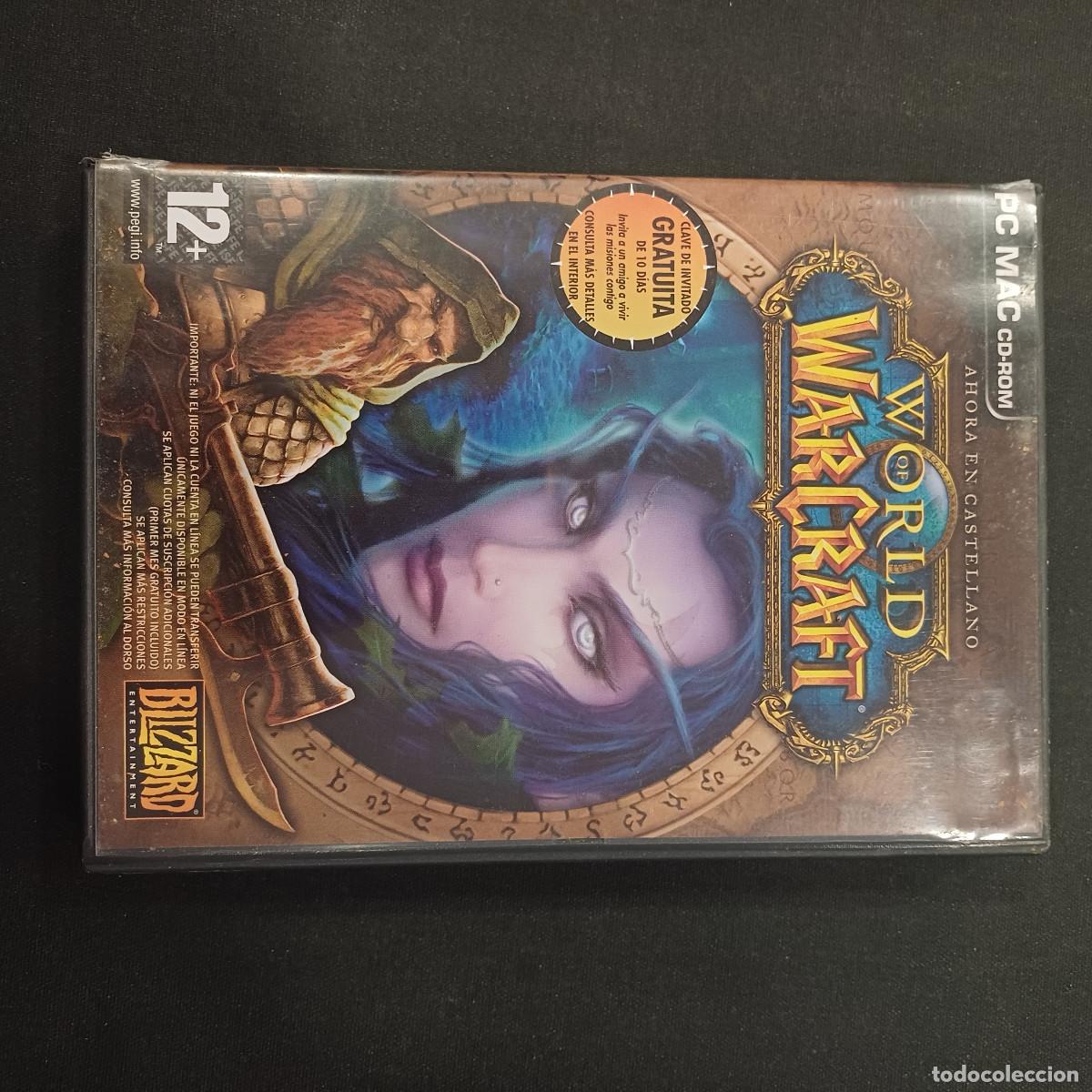 Videojuegos y Consolas: WORLD WARCRAFT/PC 5 DISCOS+MANUAL.