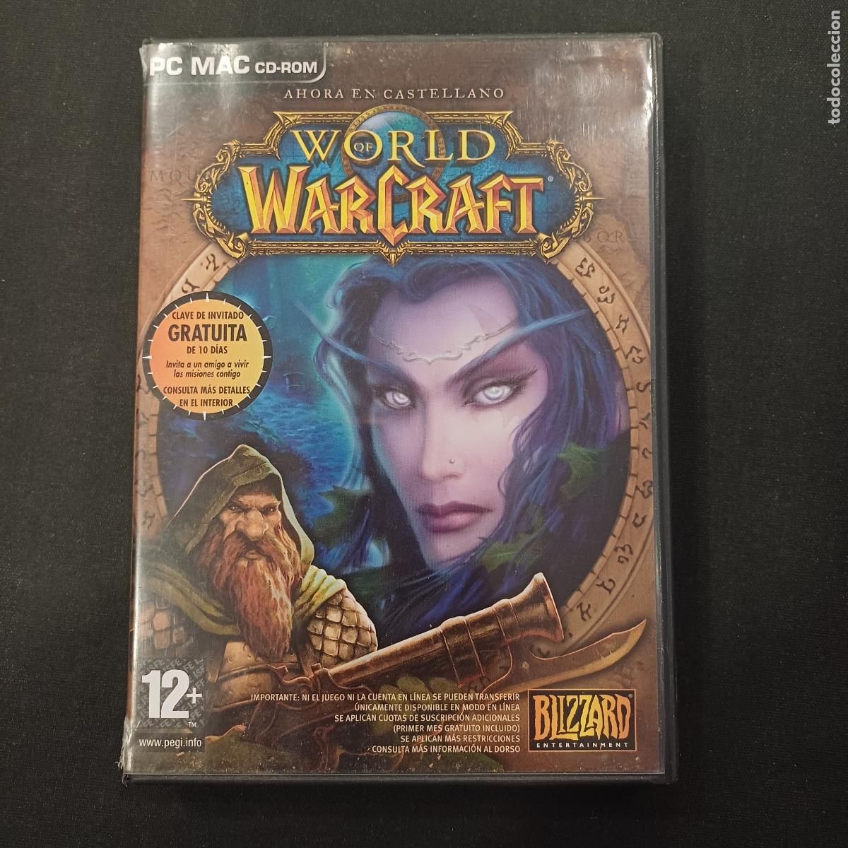 Videojuegos y consolas: WORLD WARCRAFT/PC 5 DISCOS+MANUAL. - Foto 1