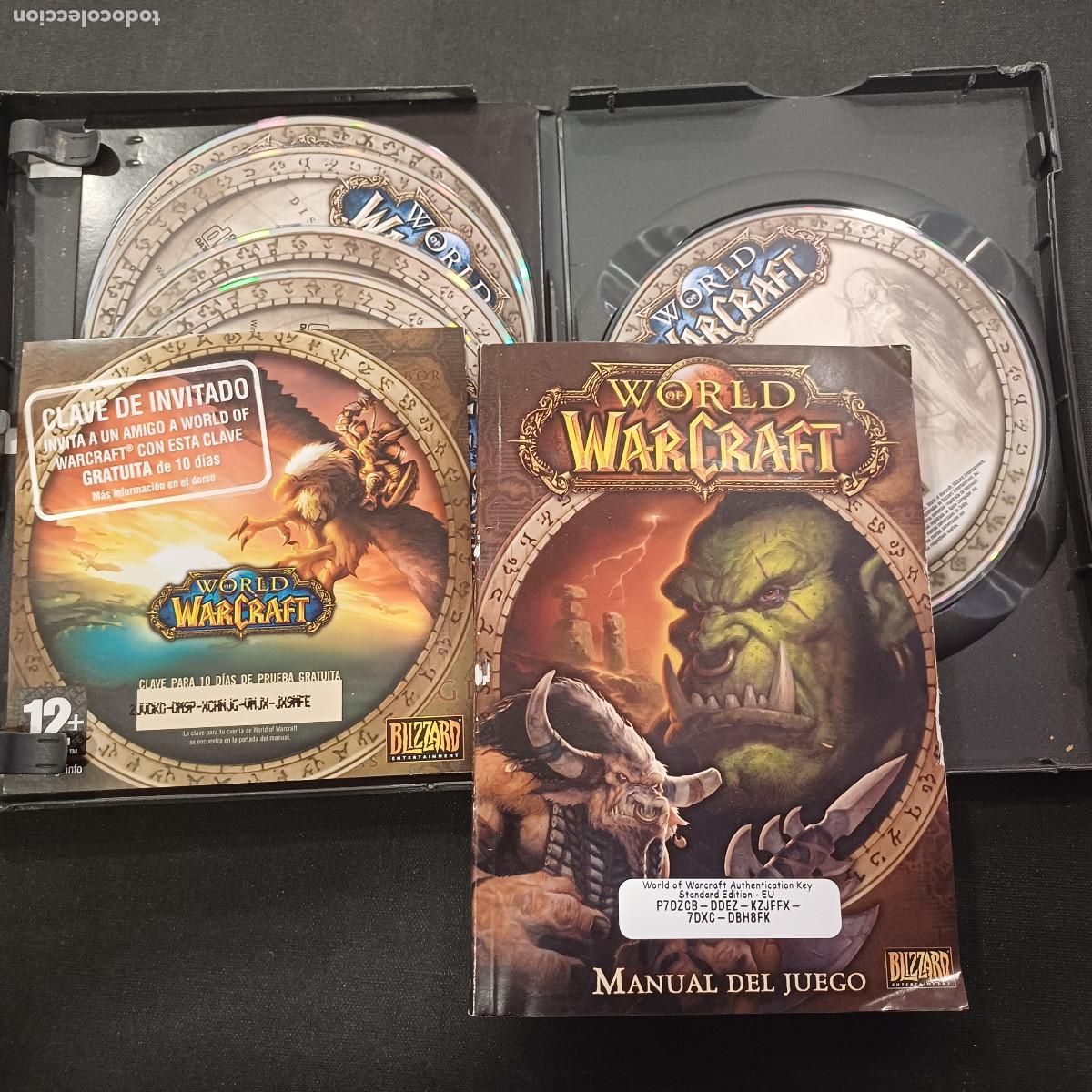 Videojuegos y consolas: WORLD WARCRAFT/PC 5 DISCOS+MANUAL. - Foto 2