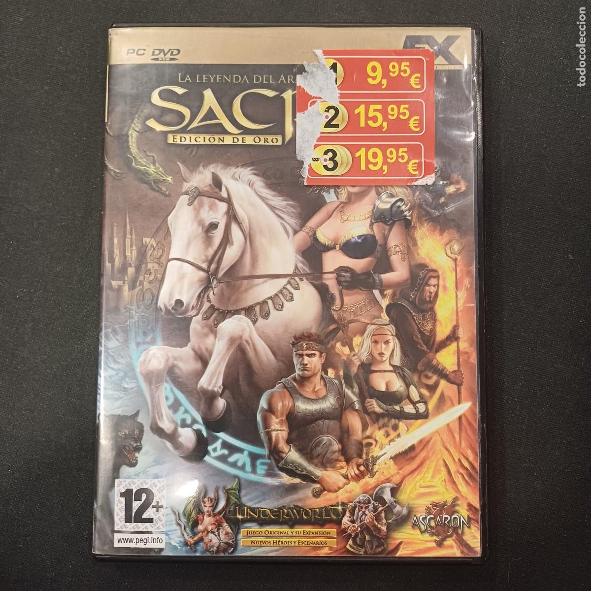 Videojuegos y consolas: SACRED/EDICION ORO/PC POSTER+MANUAL. - Foto 2