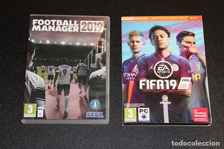 Videojuegos y Consolas: FIFA 19 y Football Manager 2019 PC