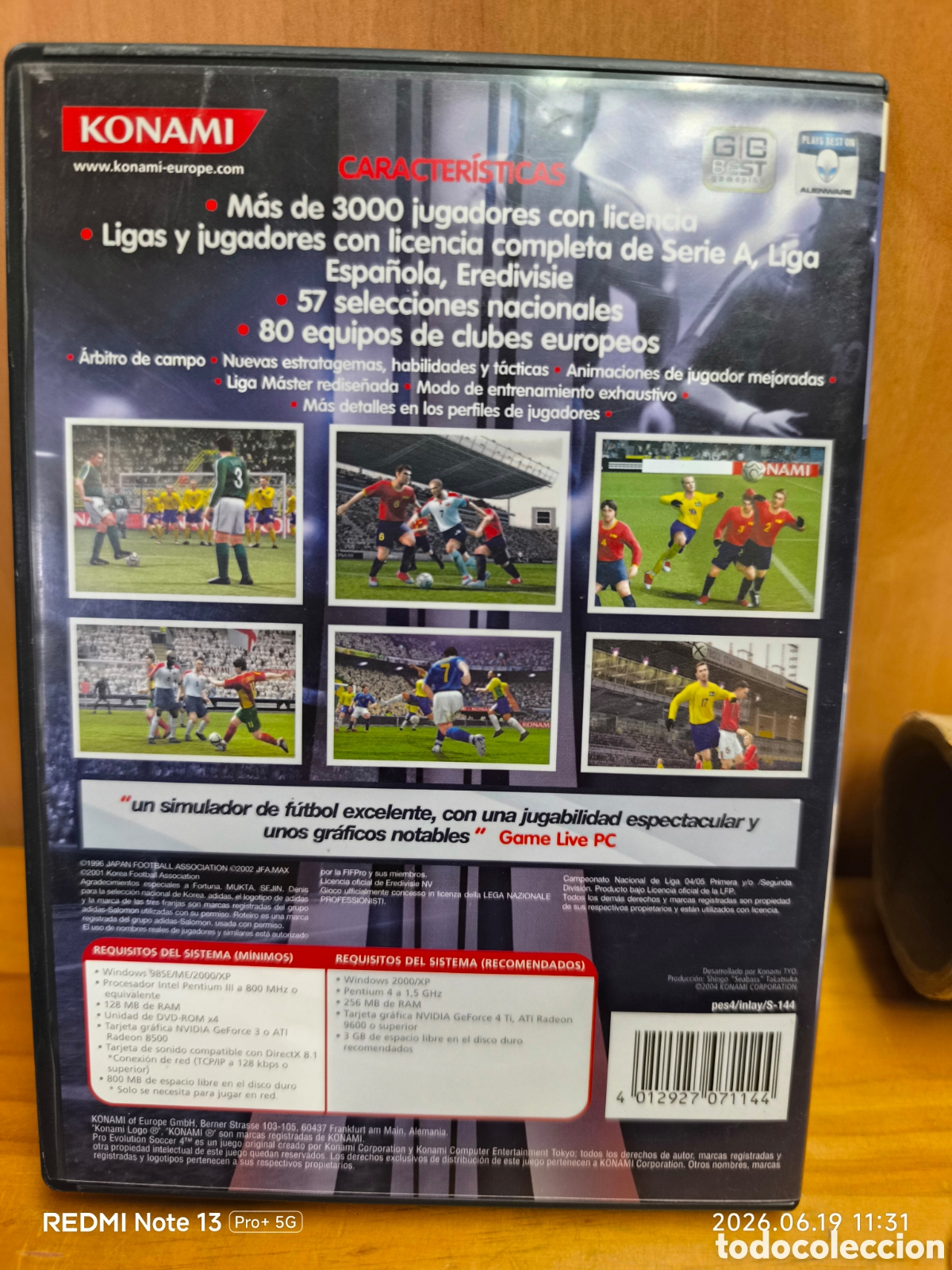 Videojuegos y consolas: Pro Evolution soccer 4 pc - Foto 2