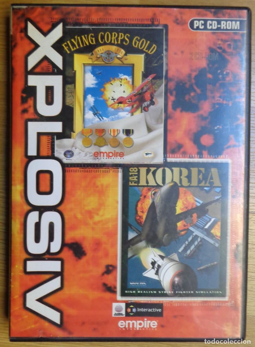 Videojuegos y Consolas: JUEGO PC 'FLYING CORPS GOLD + F/A-18 KOREA'