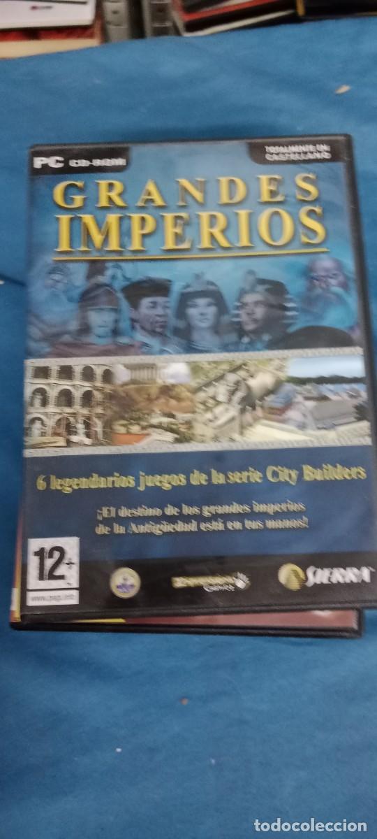 Videojuegos y Consolas: GRANDES IMPERIOS -PC CD ROM-6 CD,S- SIERRA - A&Ntilde;O 2004. FARA&Oacute;N,CAESAR III, EMPERADOR,REINA N GG-RES23