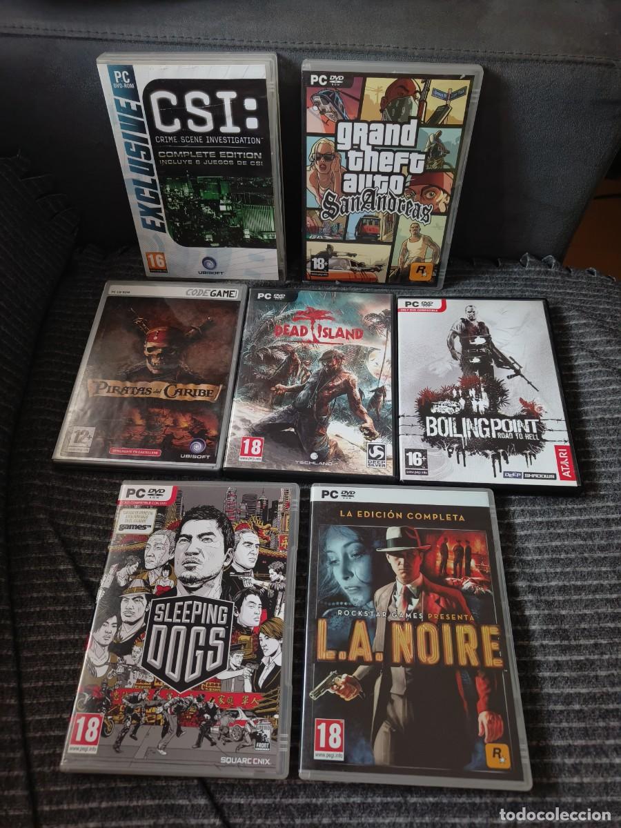 Videojuegos y consolas: Ocasion ! Super lote de 7 antiguos juegos de Pc , Ordenador.