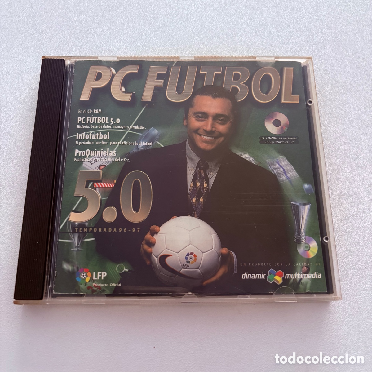Videojuegos y consolas: juego de ordenador pc futbol 5.0