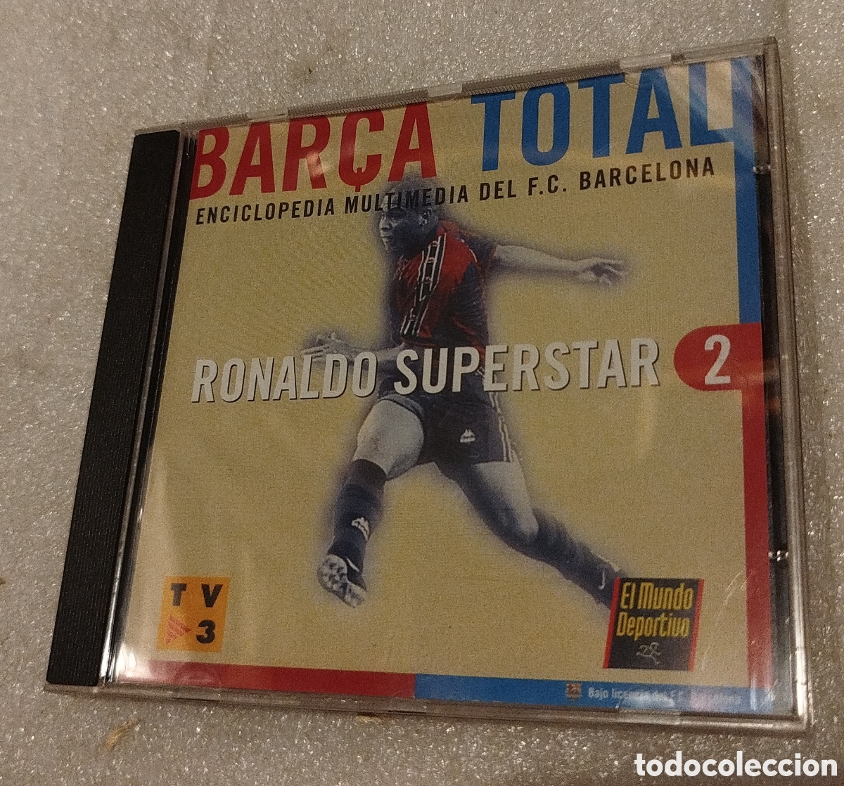 Videojuegos y consolas: Bar&ccedil;a total. N&uacute;mero 2. Ronaldo Superstar. - Foto 1