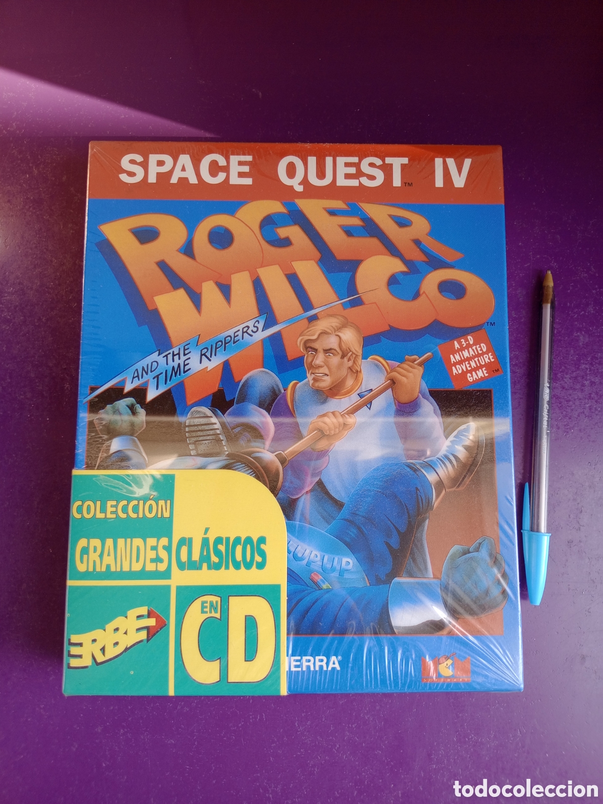Videojuegos y consolas: ROGER WILCO - SPACE QUEST IV - CD PC ROM ERBE - PRECINTADO