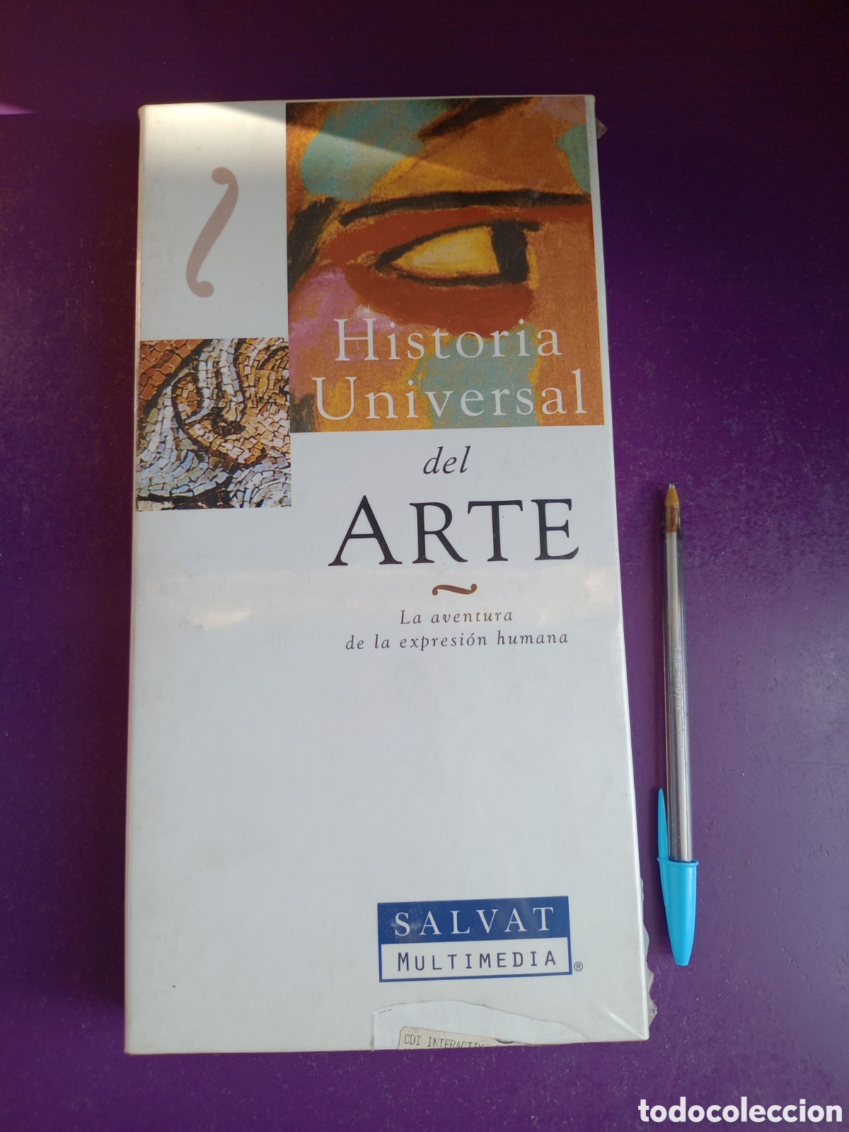 Videojuegos y consolas: HISTORIA UIVERSAL DEL ARTE SALVAT MULTIMEDIA 1996 - CAJA 4 CD i - PRECINTADO