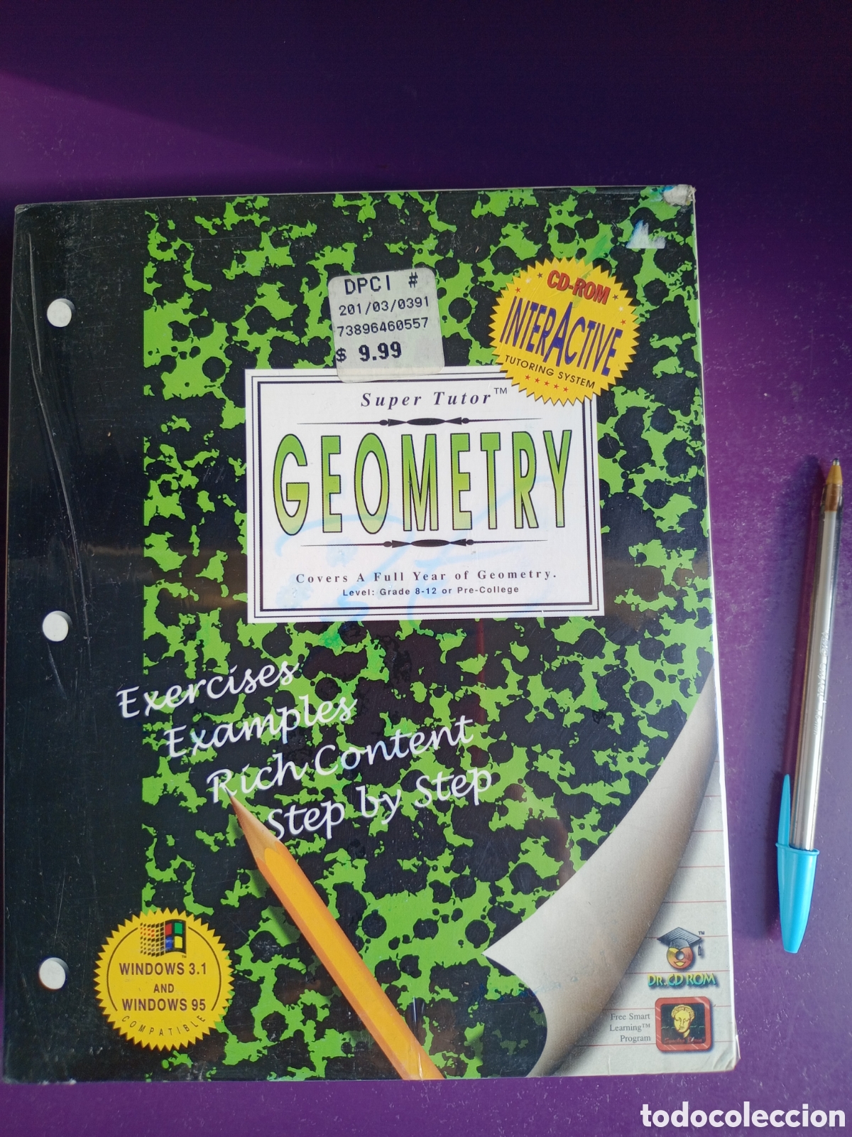 Videojuegos y consolas: GEOMETRIA - GEOMETRY - SUPER TUTOR - DR. CD ROM - WINDOWS 3.1 Y 95 PRECINTADA