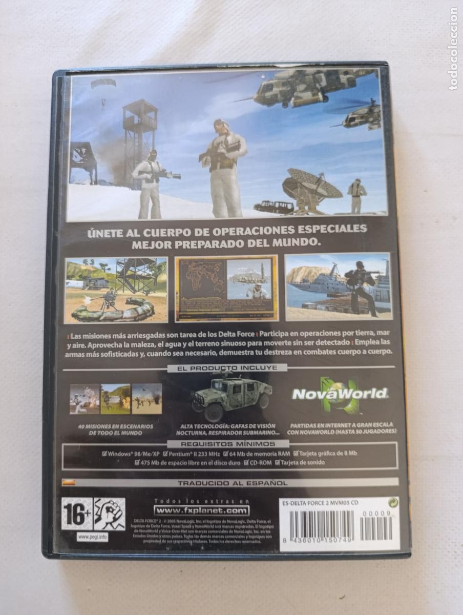 Videojuegos y consolas: PC CD-ROM DELTA FORCE 2 - FX INTERACTIVE (5H) - Foto 3