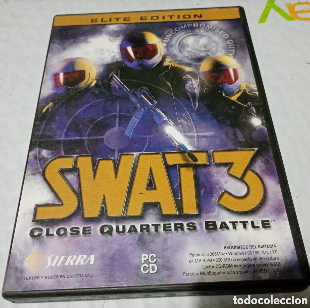 Videojuegos y consolas: Swat 3 close quarters battle PC CD ROM