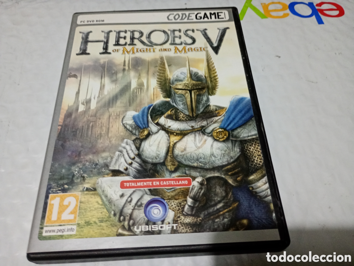 Videojuegos y consolas: H&eacute;roes V of might and Magic PC DVD ROM