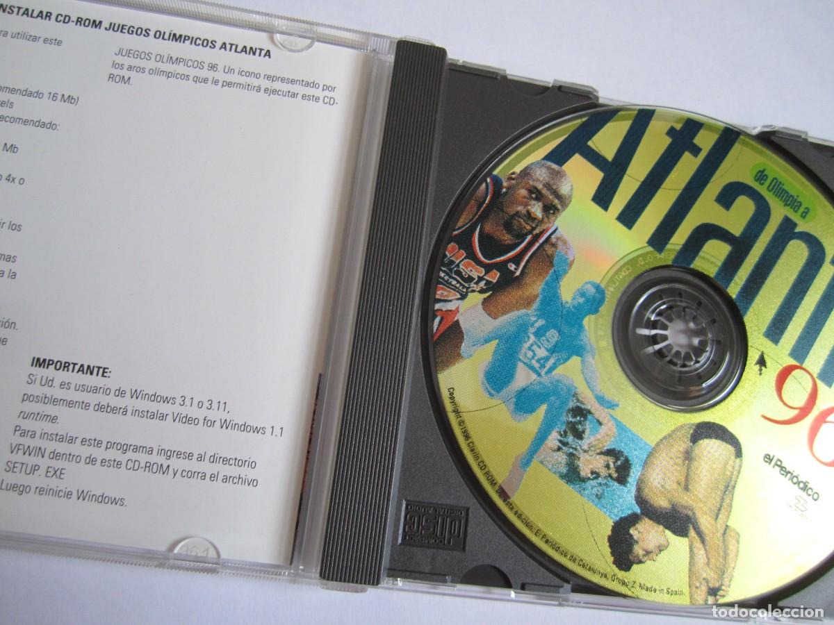 Videojuegos y consolas: cd-rom de olimpia a atlanta 96 - Foto 2