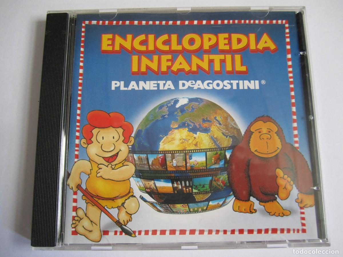 Videojuegos y consolas: cd rom enciclopedia infantil planeta de agostini