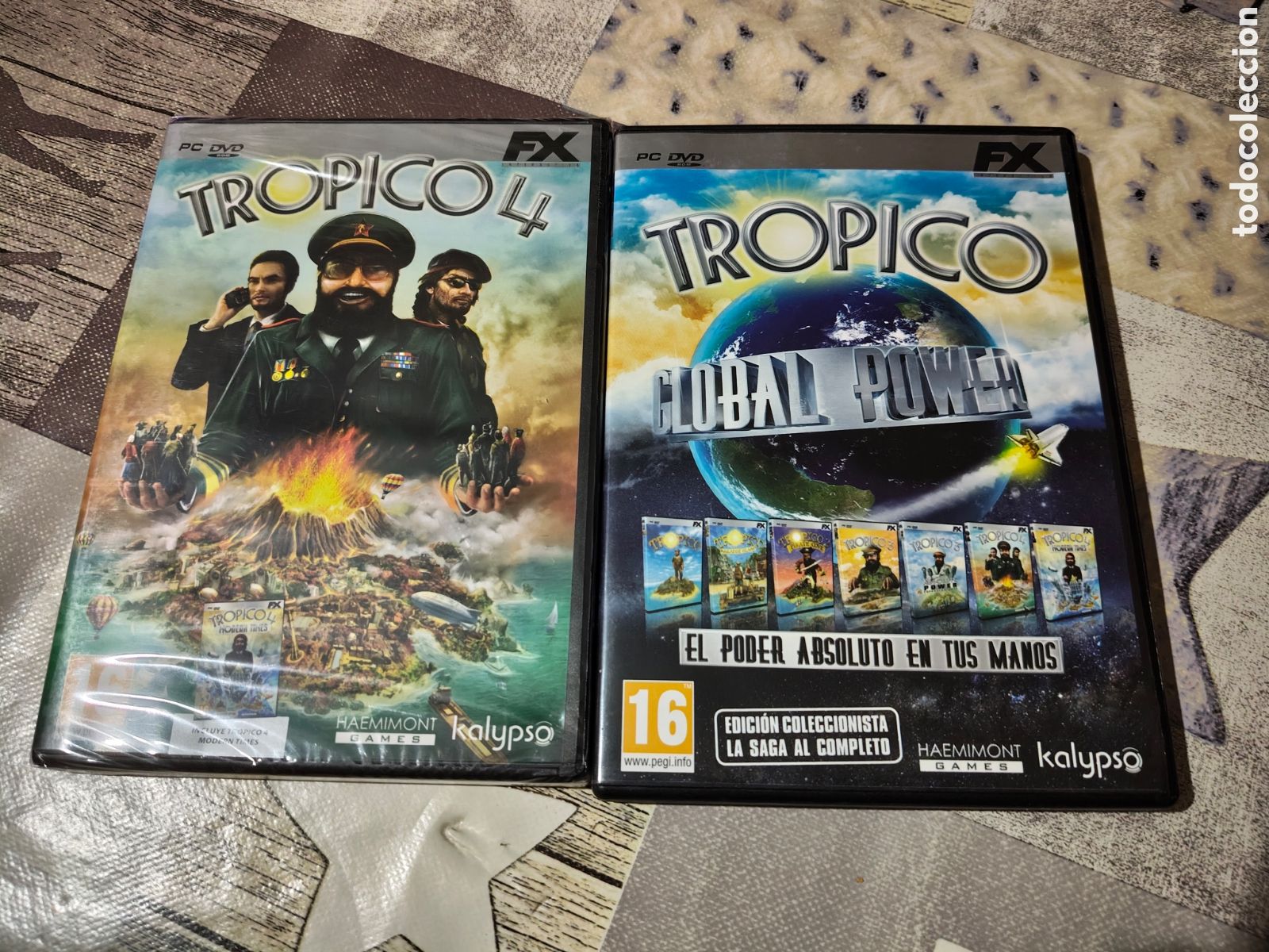 Videojuegos y consolas: Lote Juegos PC Tropico