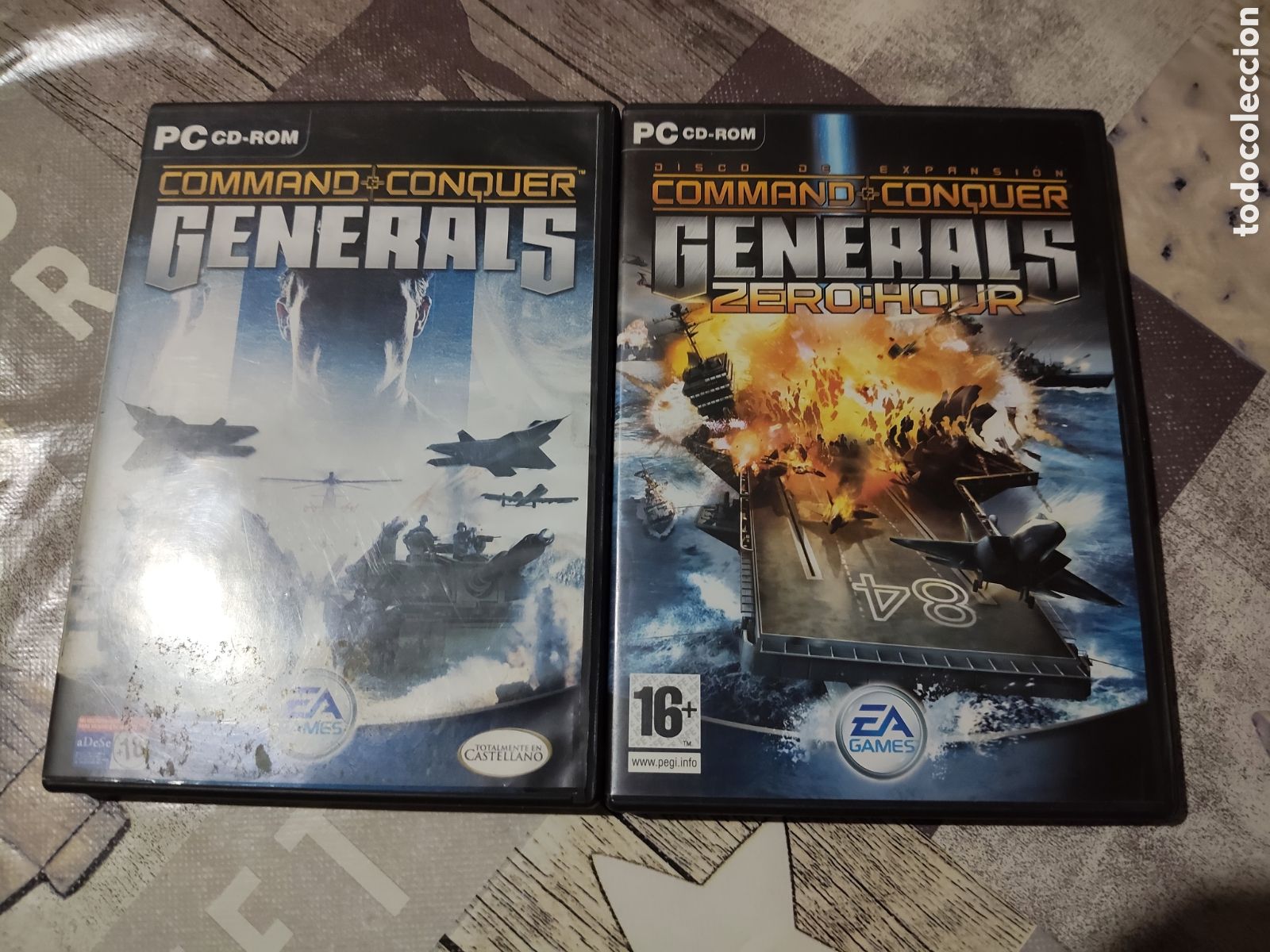 Videojuegos y consolas: Lote Juegos PC Command Conquer Generals
