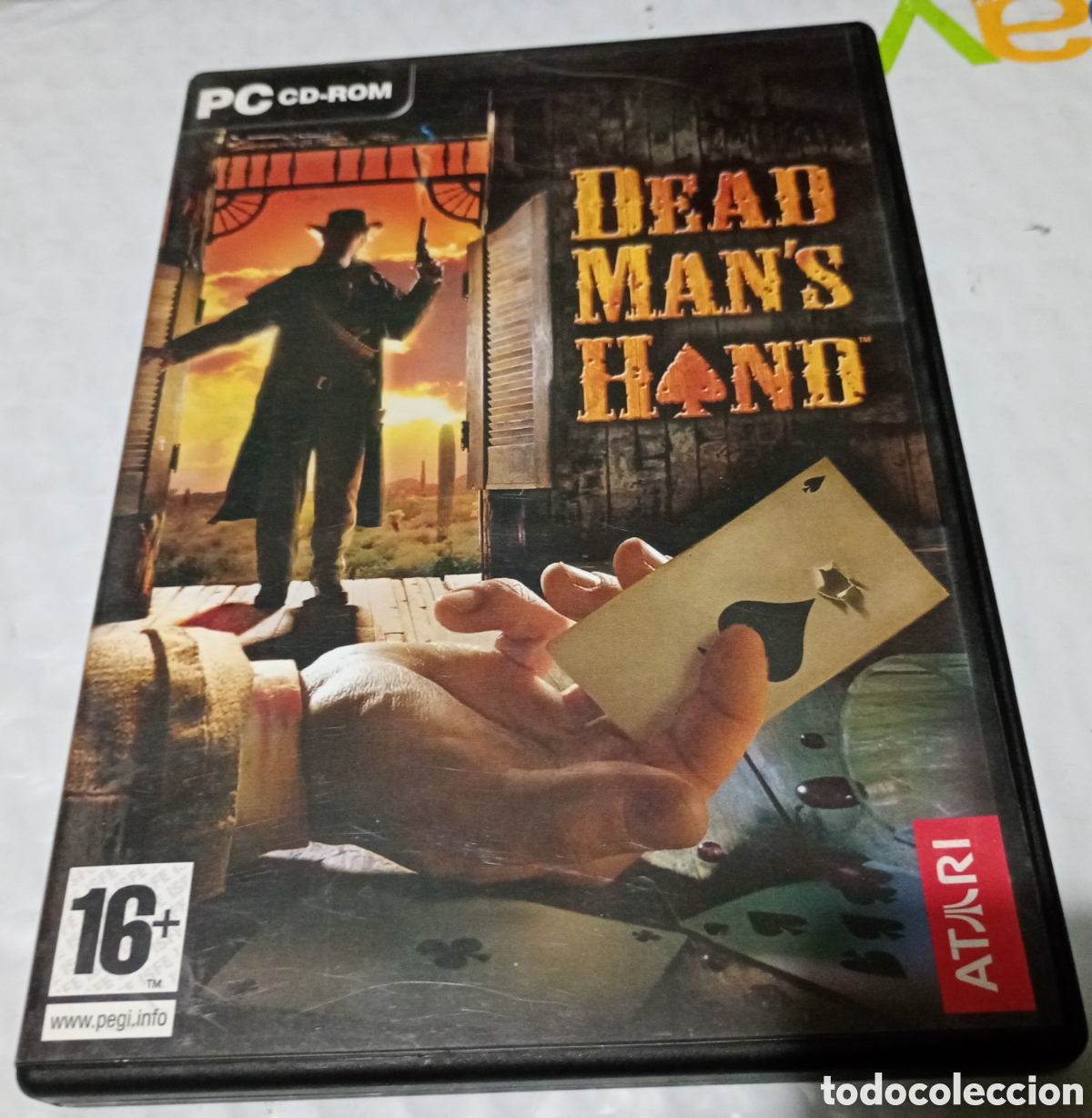 Videojuegos y consolas: Dead man's hand PC CD ROM
