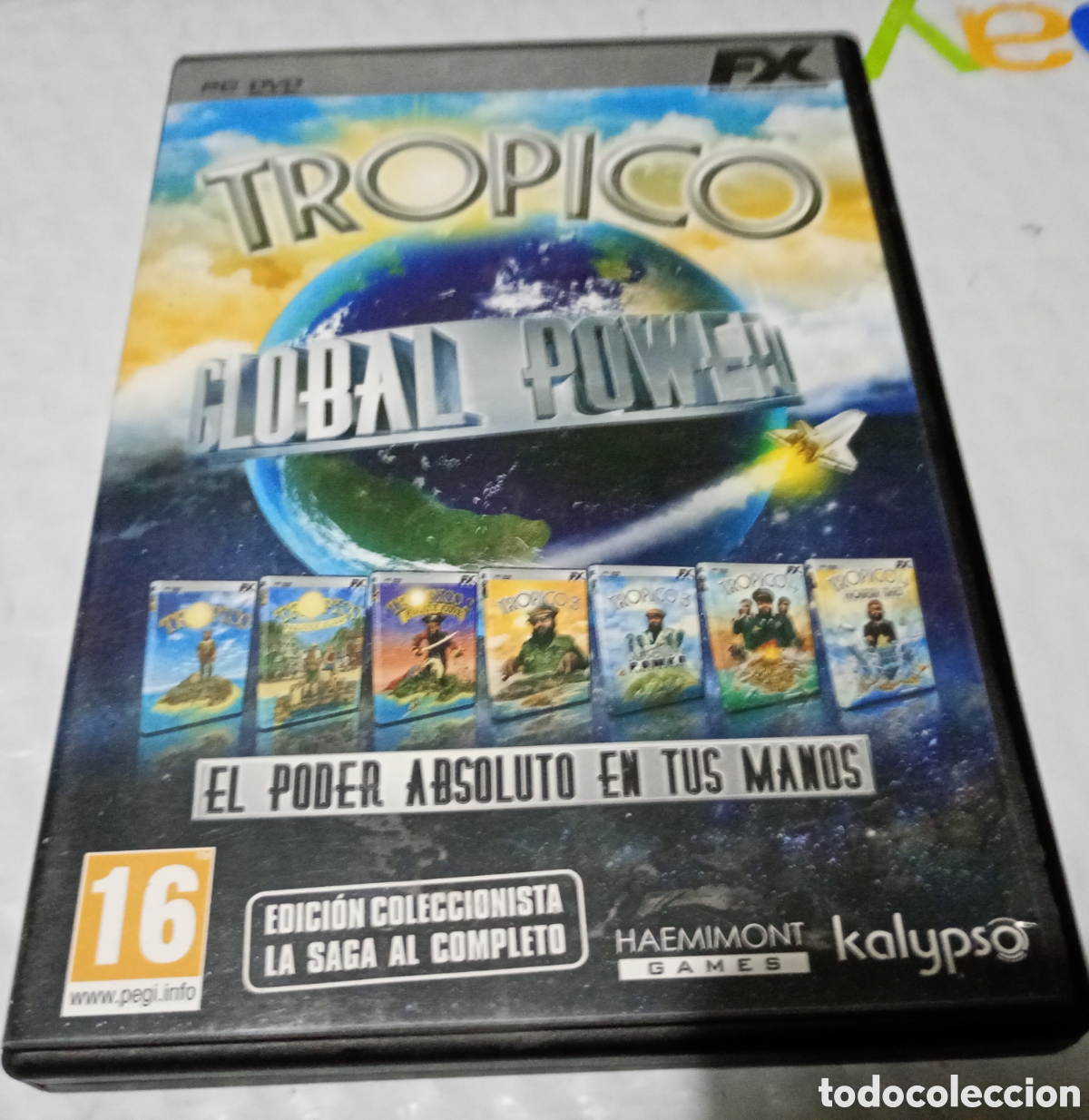 Videojuegos y consolas: Tropico Global Power PC DVD ROM