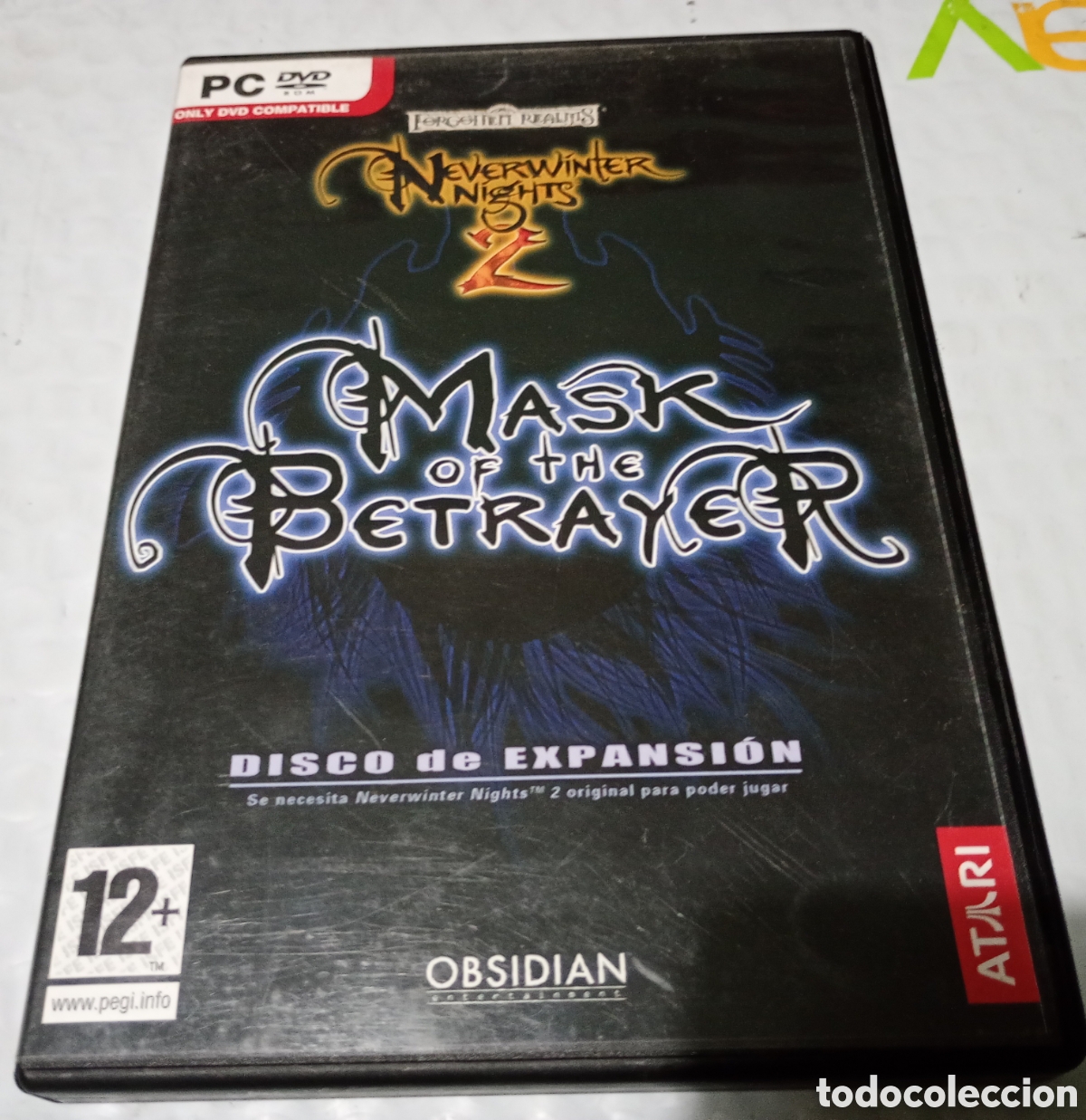 Videojuegos y consolas: Neverwinter nights 2 mask of the betrayer disco de expansi&oacute;n