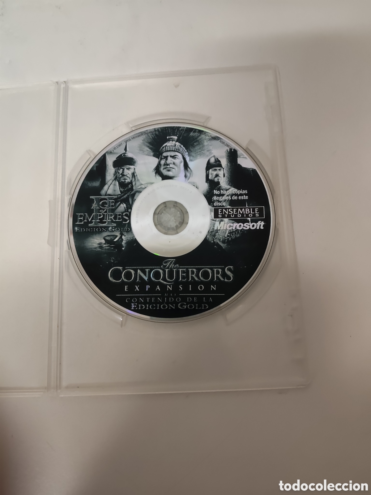 Videojuegos y consolas: Age of empires 2 edici&oacute;n Gold, sin caja original