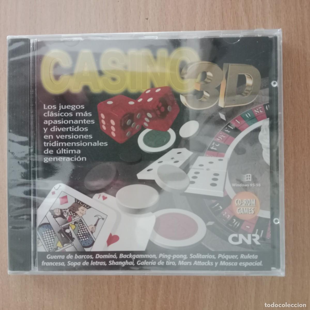 Videojuegos y consolas: CASINO 3D - PC CD ROM , PRECINTADO - CNR - A&Ntilde;O 1998.